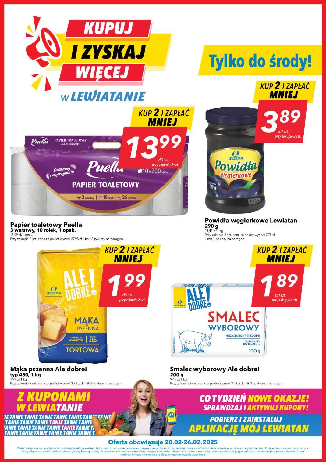 Gazetka promocyjna Lewiatan str. 1