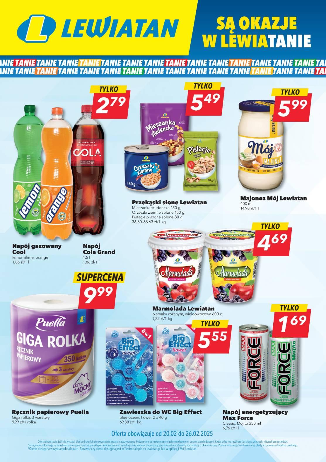 Gazetka promocyjna Lewiatan str. 1