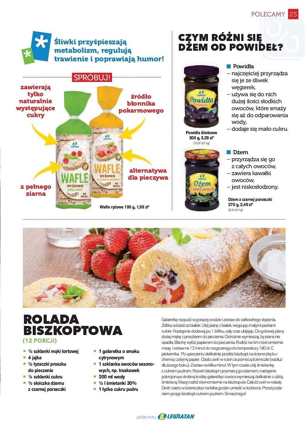 Gazetka promocyjna Lewiatan str. 25