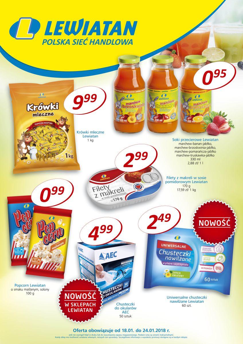Gazetka promocyjna Lewiatan str. 1