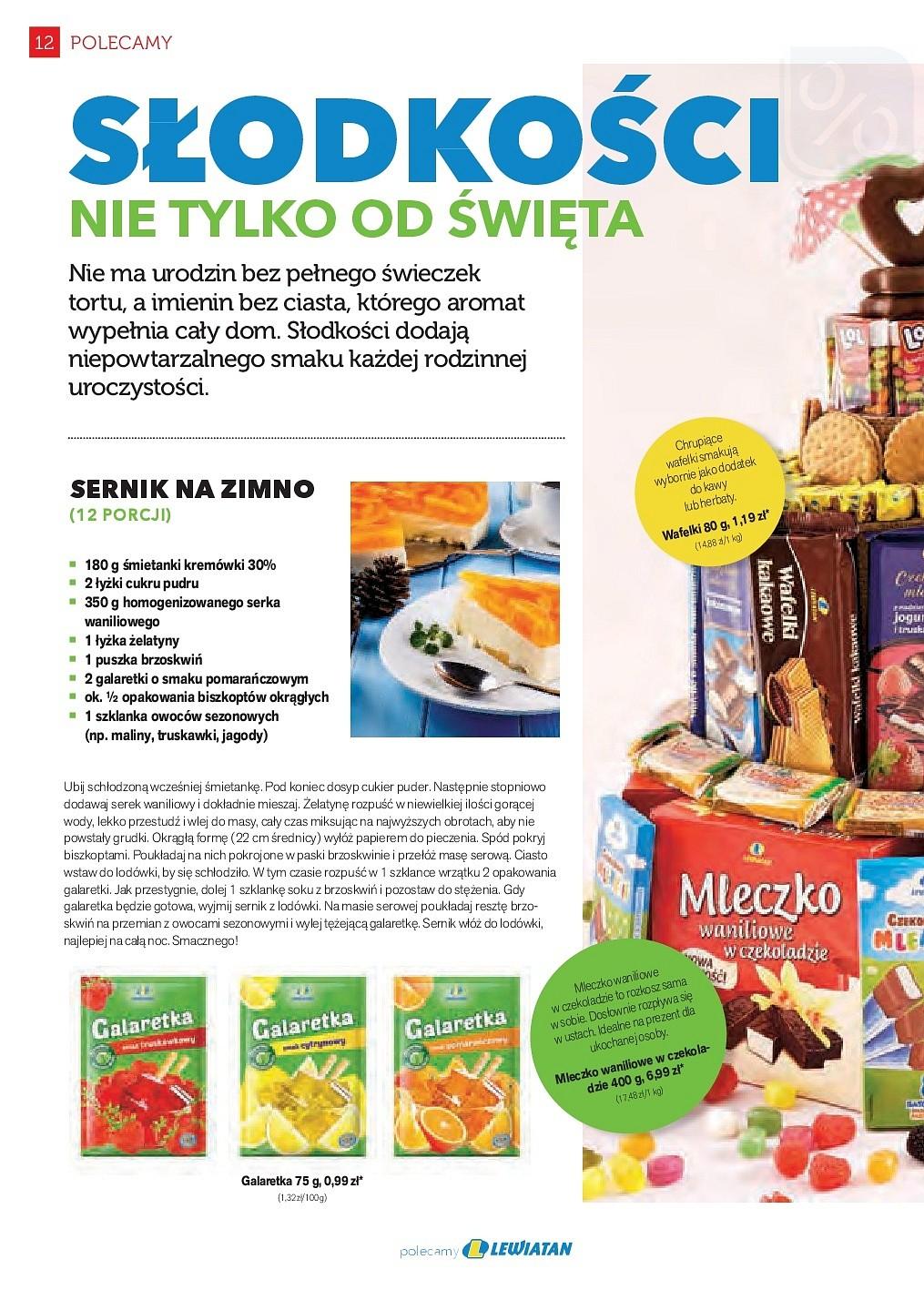 Gazetka promocyjna Lewiatan str. 12