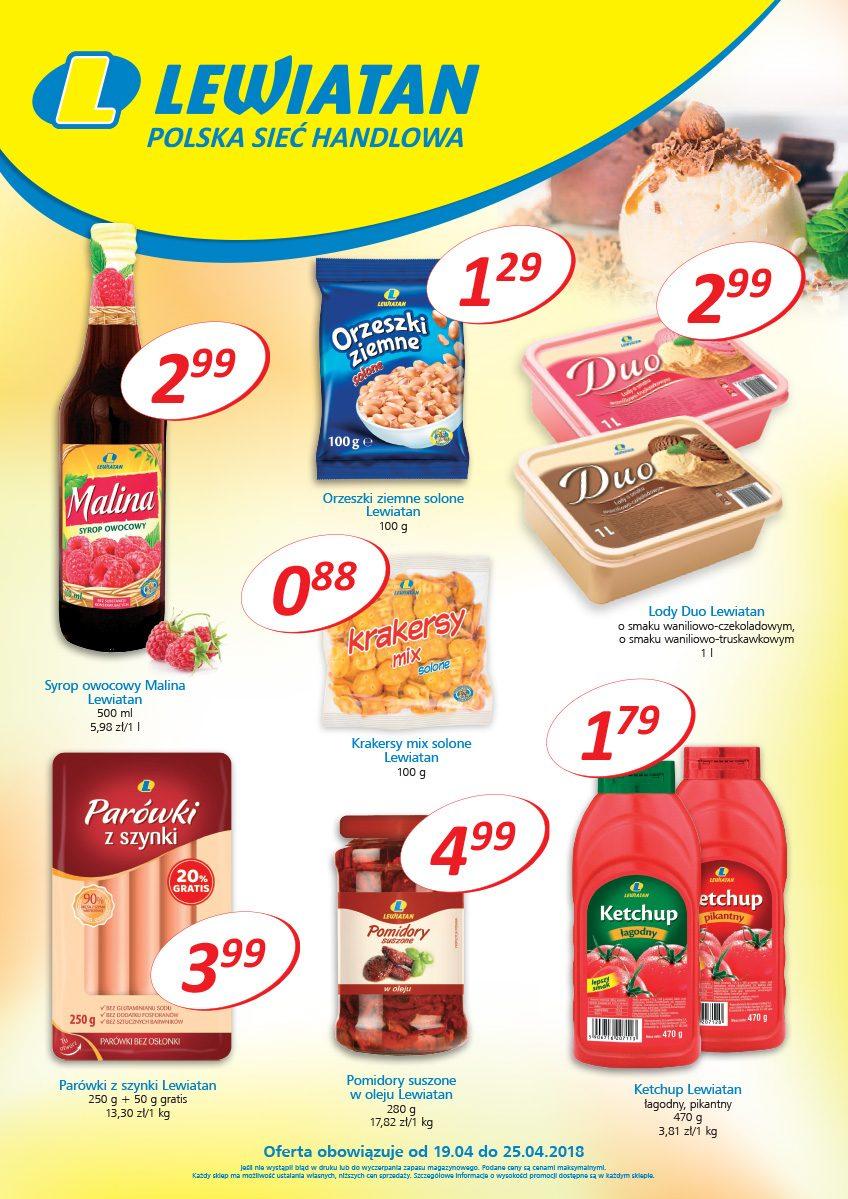 Gazetka promocyjna Lewiatan str. 1
