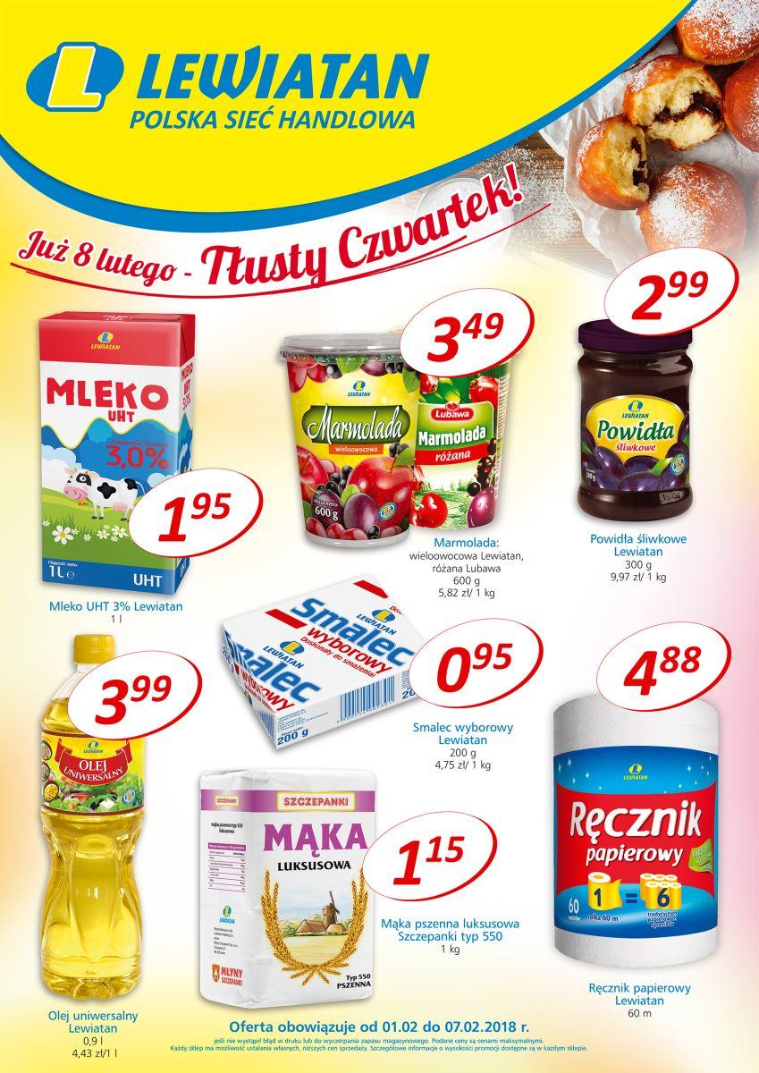 Gazetka promocyjna Lewiatan str. 1