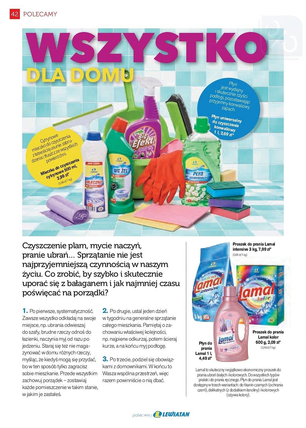 Gazetka promocyjna Lewiatan str. 42