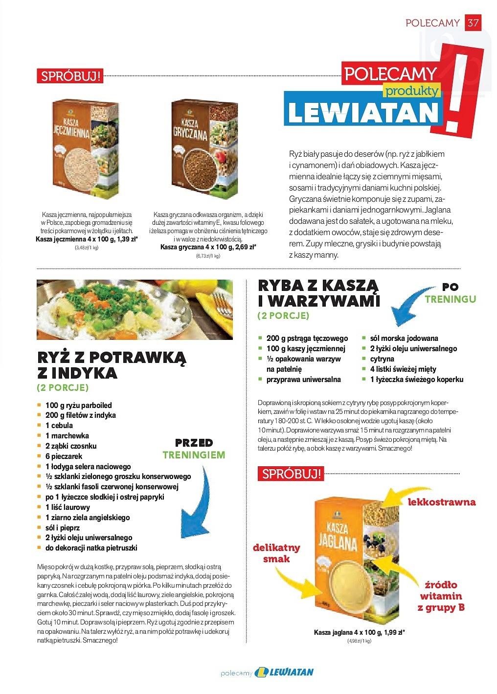 Gazetka promocyjna Lewiatan str. 37