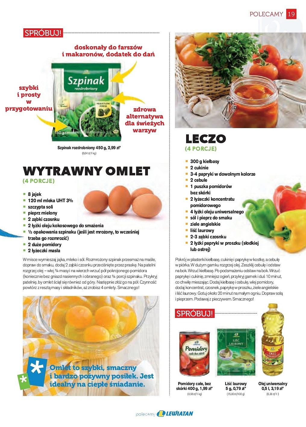 Gazetka promocyjna Lewiatan str. 19