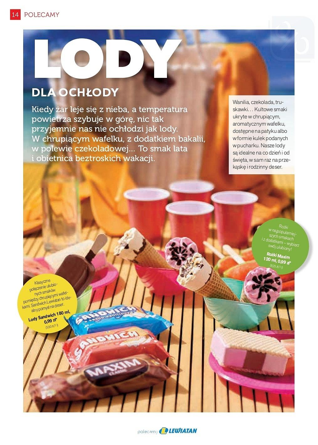Gazetka promocyjna Lewiatan str. 14