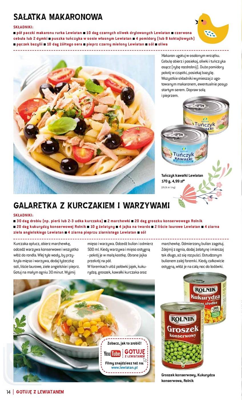 Gazetka promocyjna Lewiatan str. 14