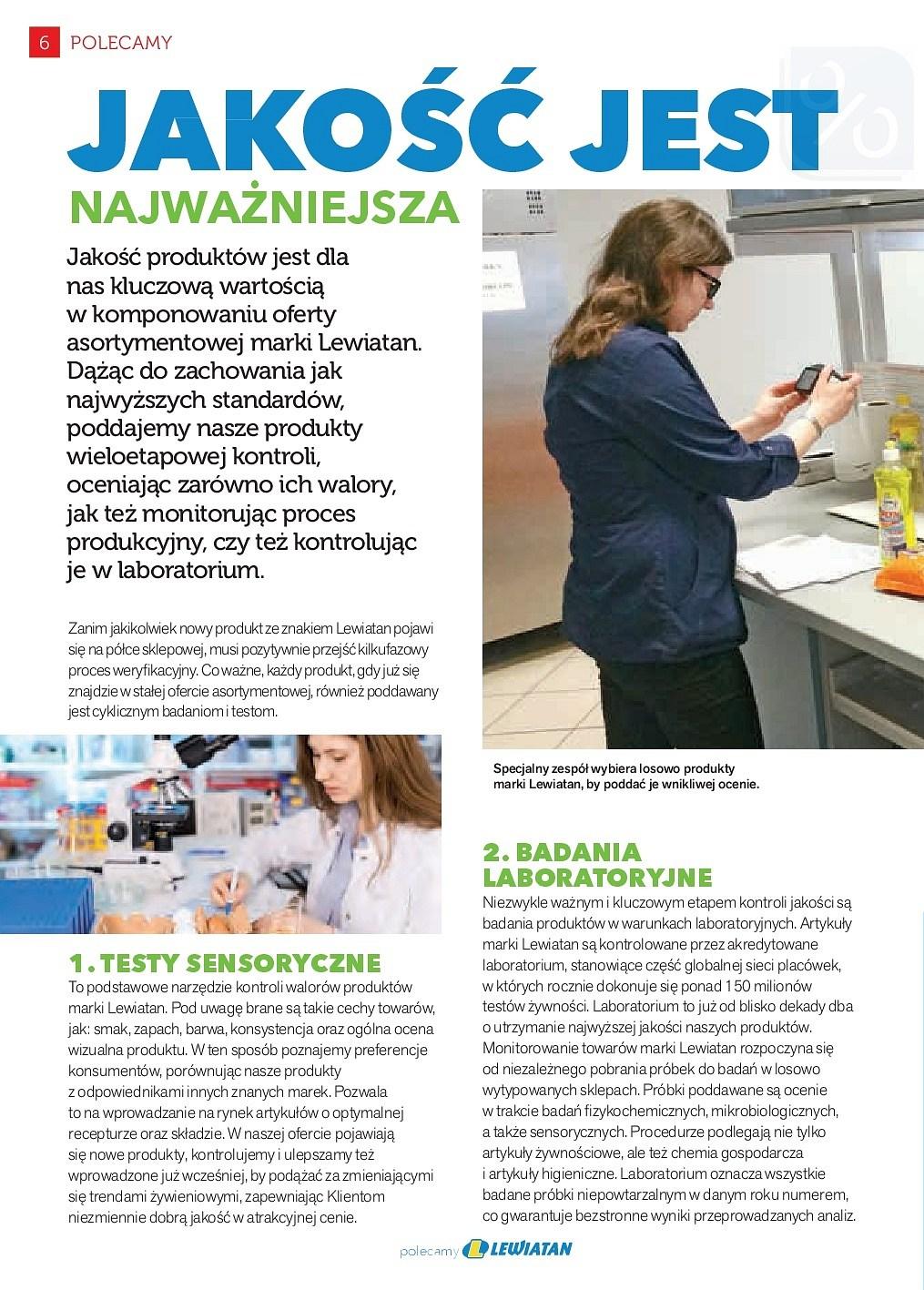 Gazetka promocyjna Lewiatan str. 6