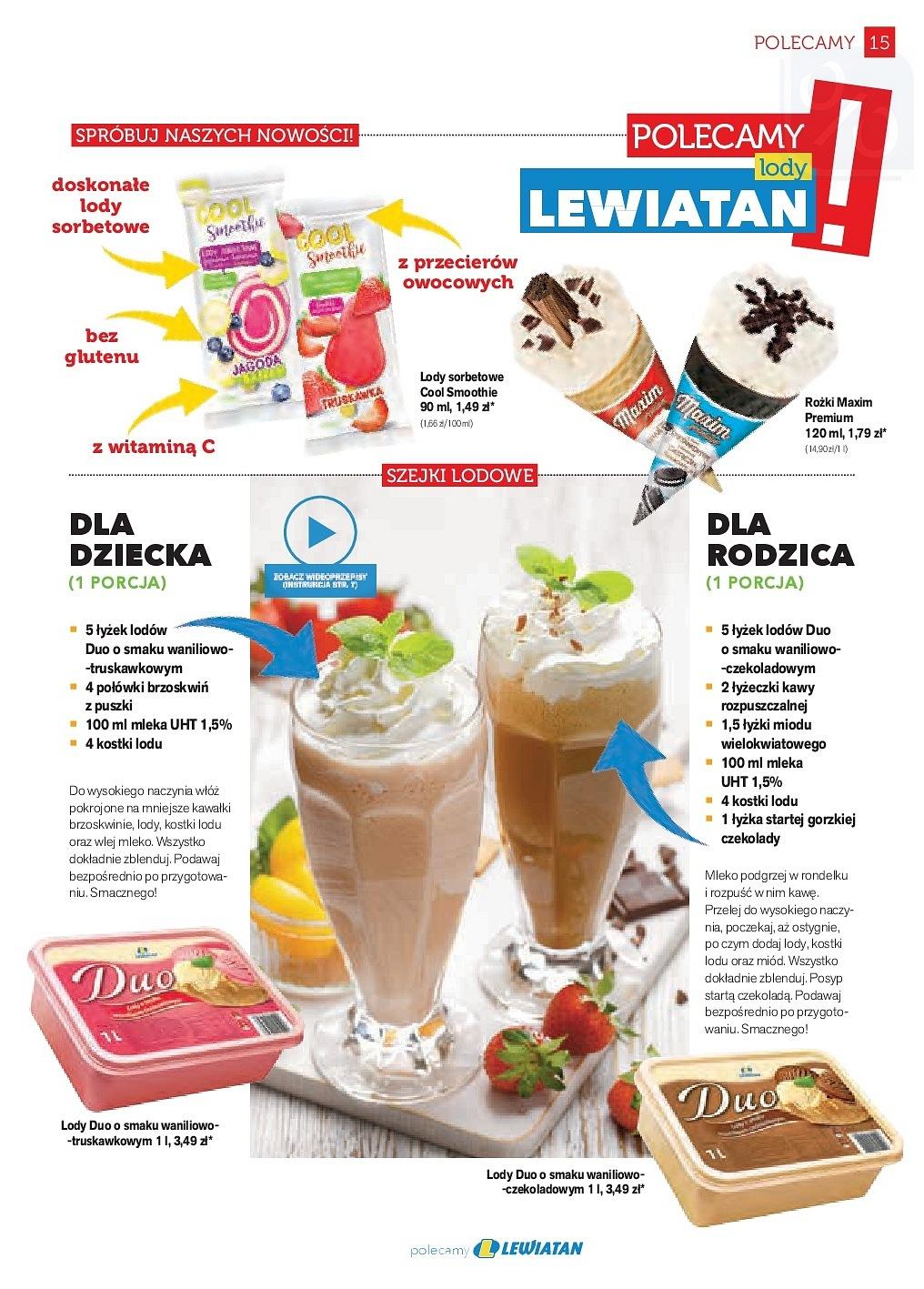 Gazetka promocyjna Lewiatan str. 15