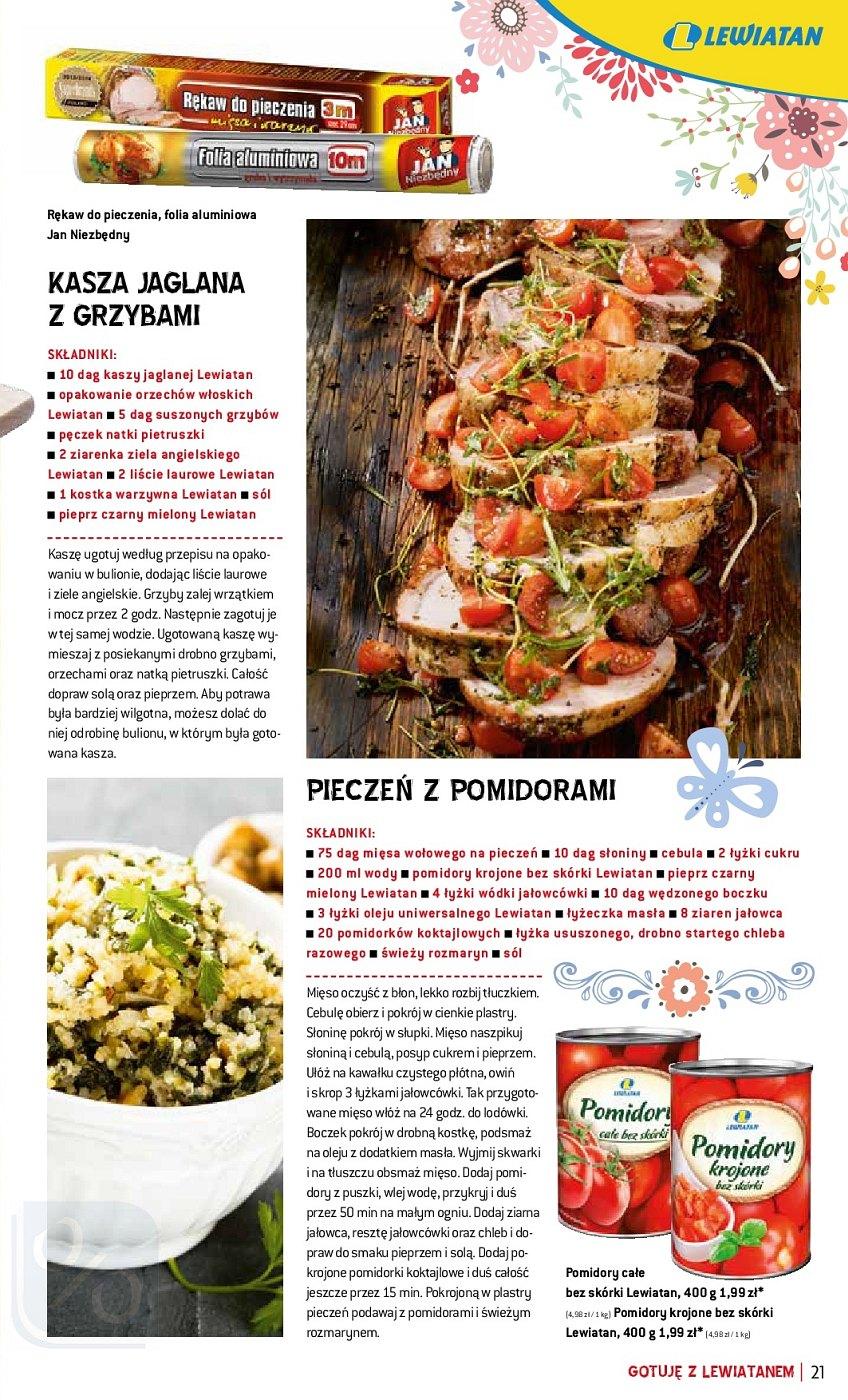 Gazetka promocyjna Lewiatan str. 21