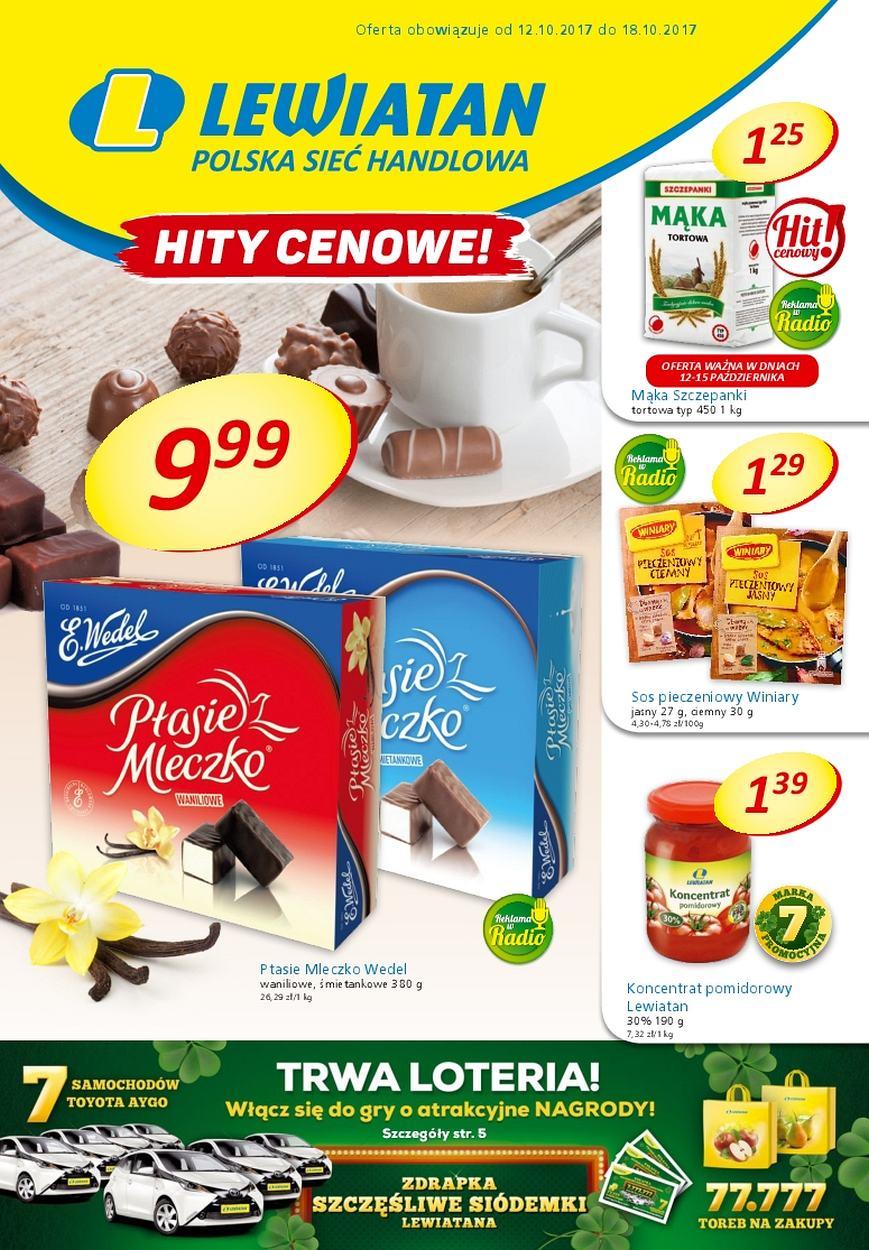 Gazetka promocyjna Lewiatan str. 1
