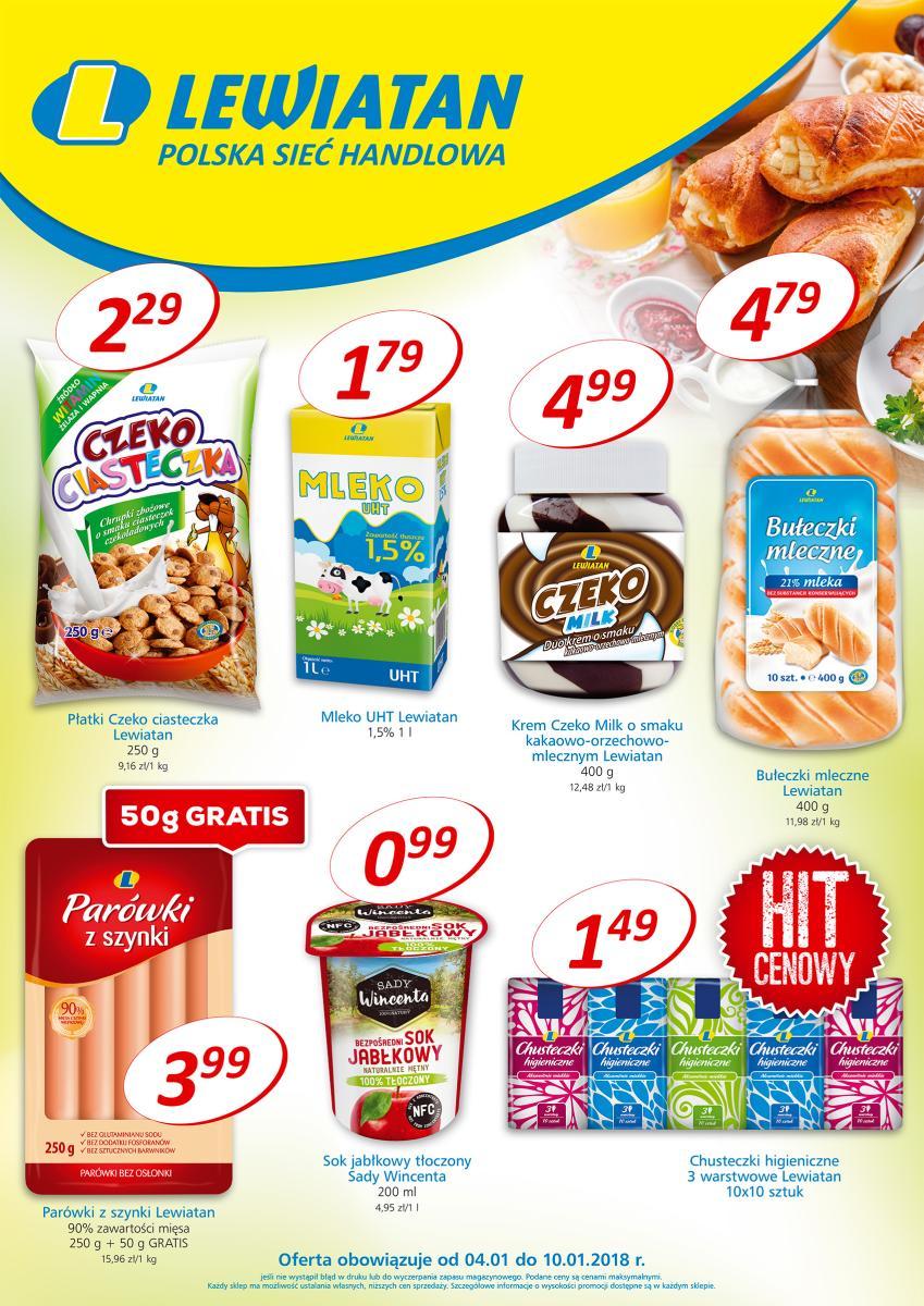 Gazetka promocyjna Lewiatan str. 1