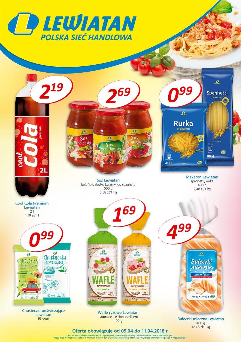 Gazetka promocyjna Lewiatan str. 1