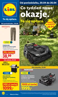 Lidl gazetka - od 20/04/2026 do 26/04/2026